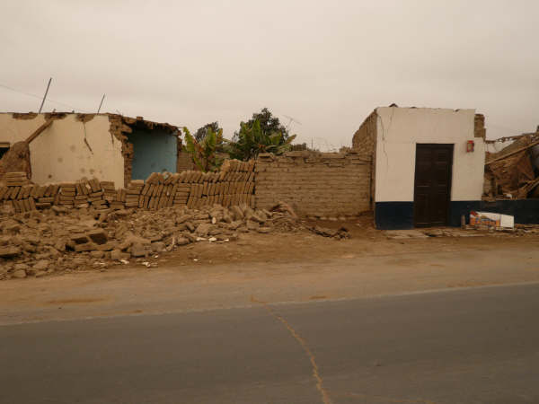 Terremoto en Chincha y El Carmen